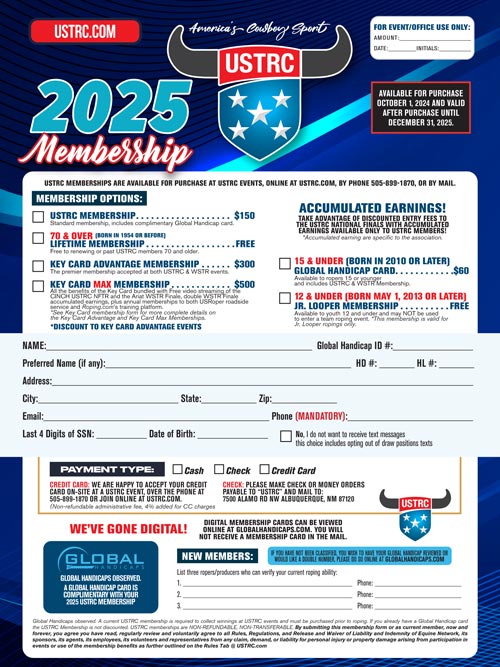 USTRC Membership Form